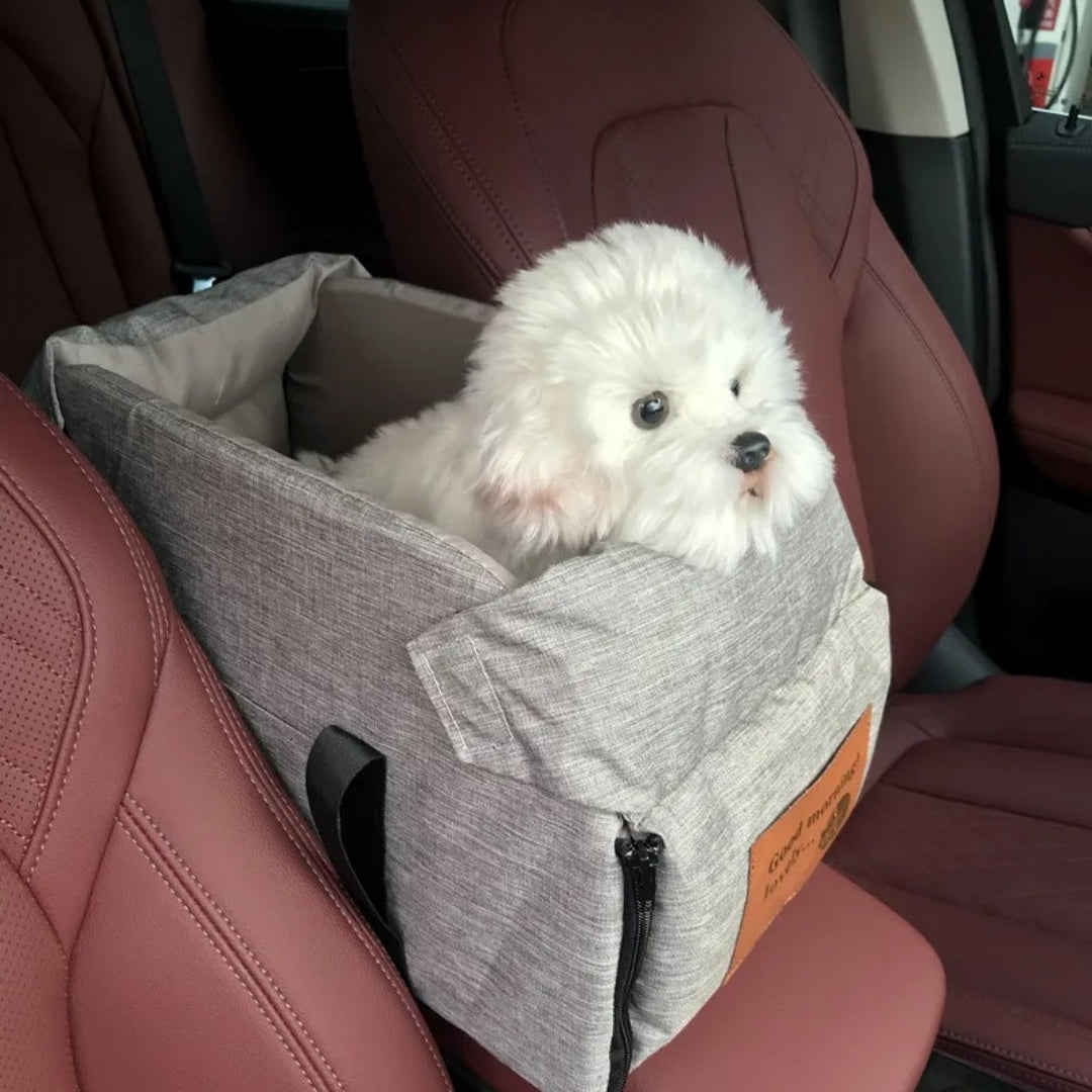 Draagbaar auto dierenzitje – Veilig en comfortabel