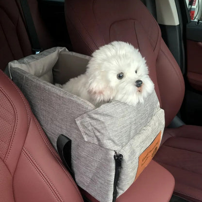 Draagbaar auto dierenzitje – Veilig en comfortabel