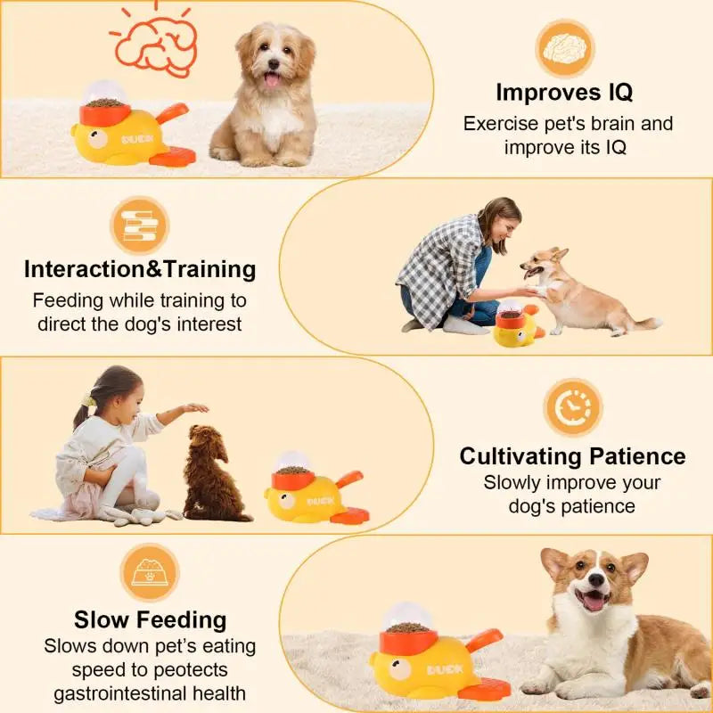 Interactieve Voerdispenser - Tegen Schrokken & Verveling